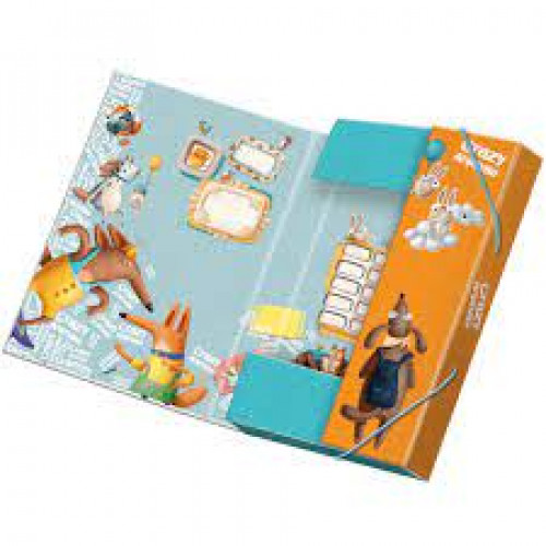CRAZY ANIMALS-BOX NA ZOŠITY A4 CRAZY ANIMALS-BOX NA ZOŠITY A4